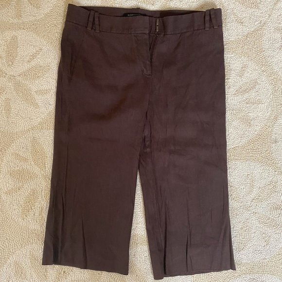 BCBG Linen Capri Pants/Shorts - Picture 1 of 7